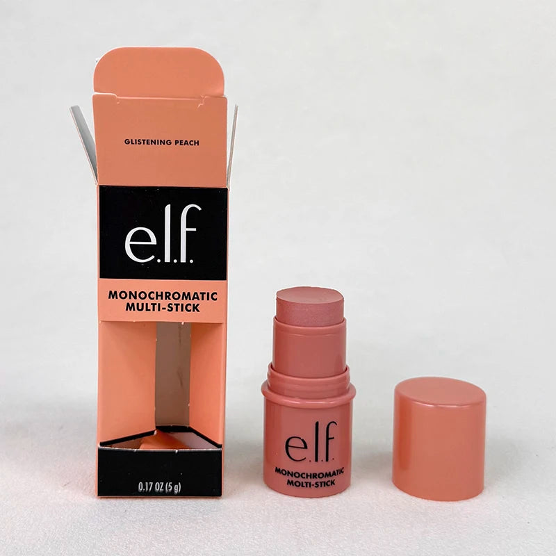Elf Dual-Use Liquid Blush Pink Positive Plums Up Plumping Lip Gloss Makeup 8 Colors Cream Blush Lasting Easy To Color Cosmetics
