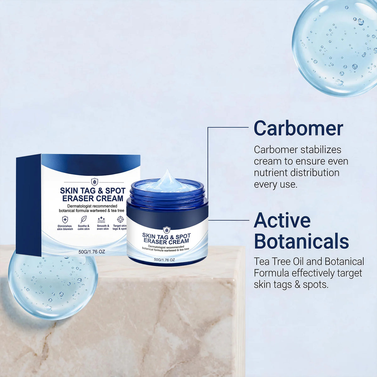 Skin Repair Cream for Face and Body Moisturizing Soothing Dry Rough Itchy Skin Even Tone Fast Absorbing Sensitive Skincare