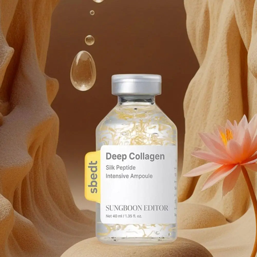 Intensive Lifting Ampoule Serum Silk Peptide Collagen Skin Tightening Firming Hydrating Elasticity Anti Aging Daily Face Care