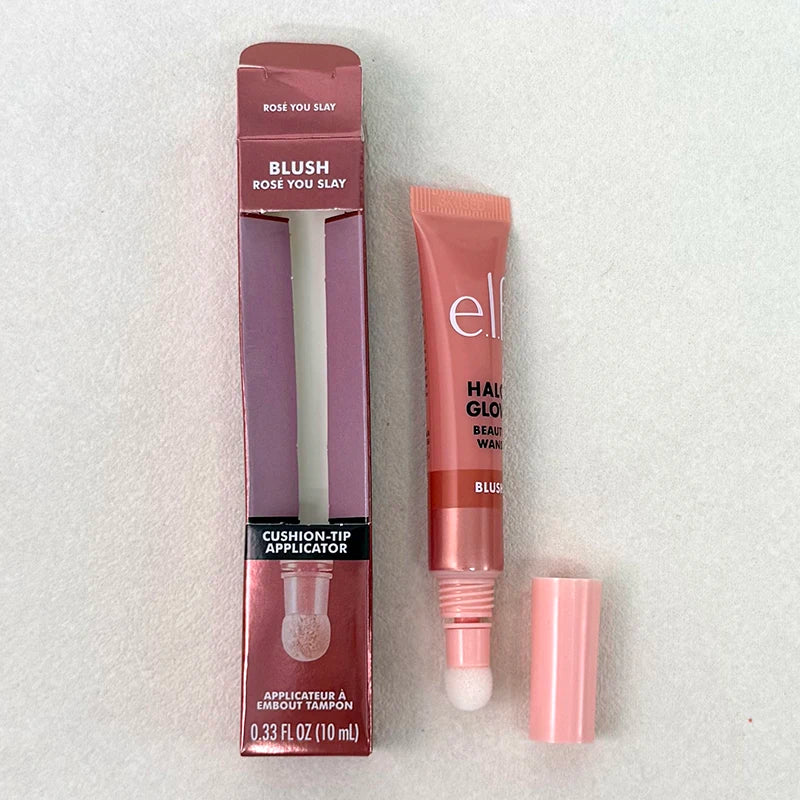 Elf Dual-Use Liquid Blush Pink Positive Plums Up Plumping Lip Gloss Makeup 8 Colors Cream Blush Lasting Easy To Color Cosmetics
