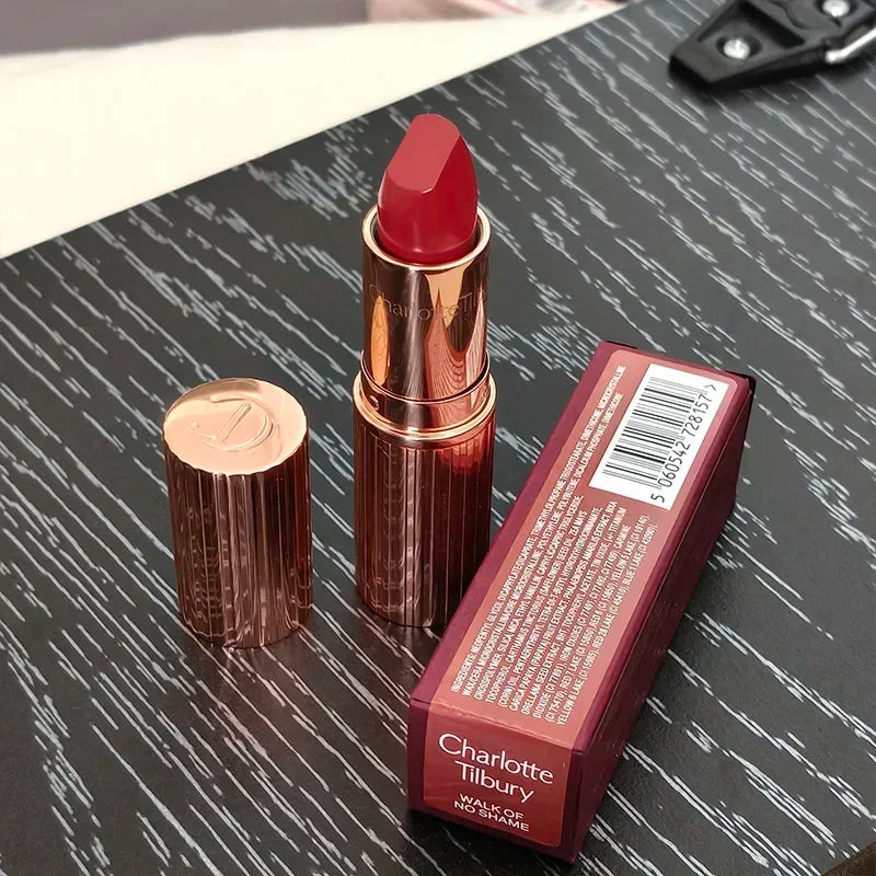 Hot Selling Luxury CT Small Gold Tube Lipstick Matte Waterproof Durable Matte Powder Beauty Natural Color Advanced Lips Cosmetic