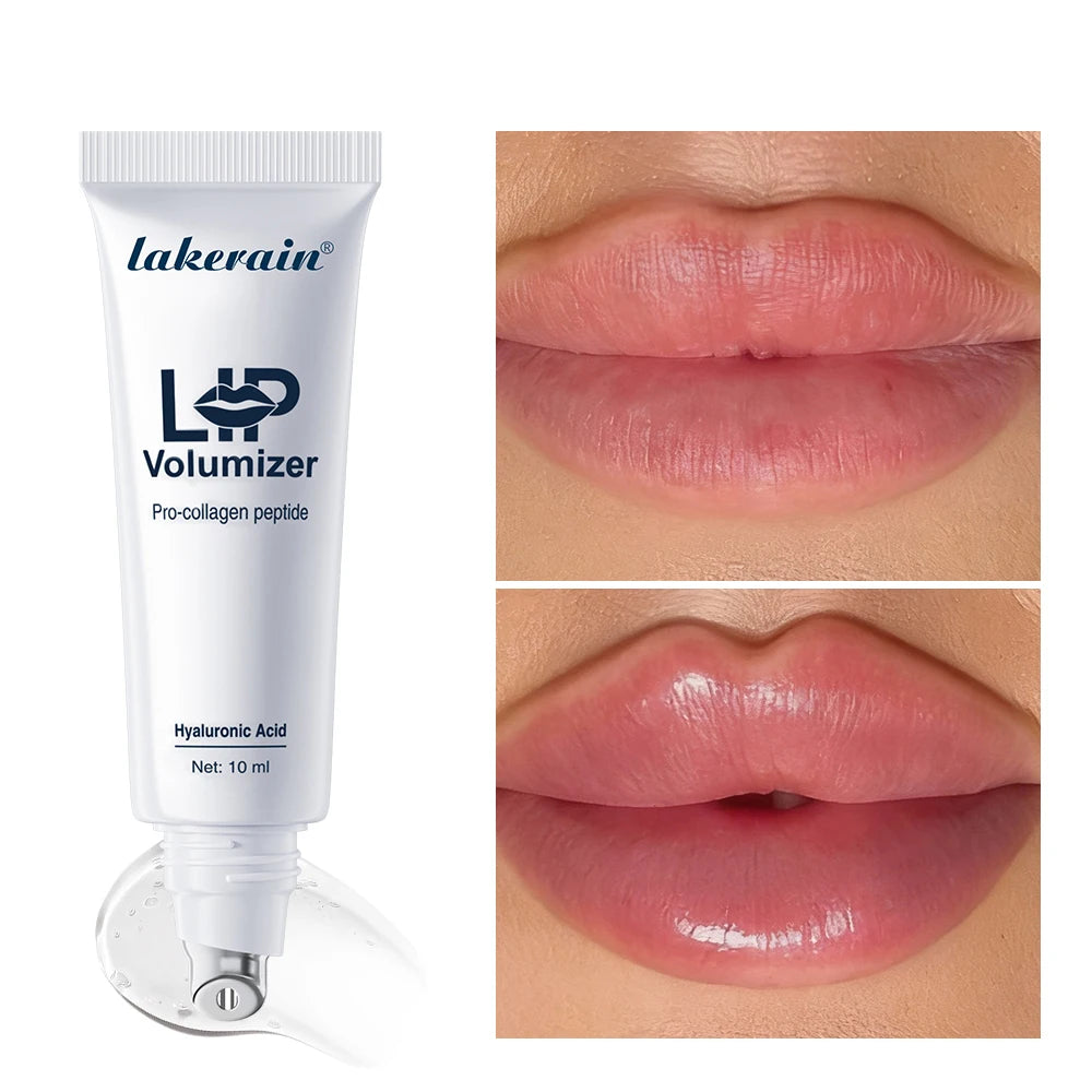 Lip Volumizer Lip Plumper Long Lasting Moisturizing Deeply Hydration Reduce Fine Lines Plumping Hyaluronic Acid Lip Serum