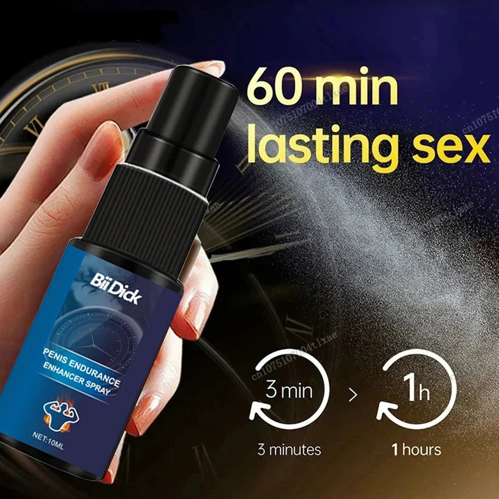 Male Delay Spray Long Lasting No Numbness for Men Women Couples Intimate Adult Bedroom Pleasure Sex Accessories Enhancer Fast