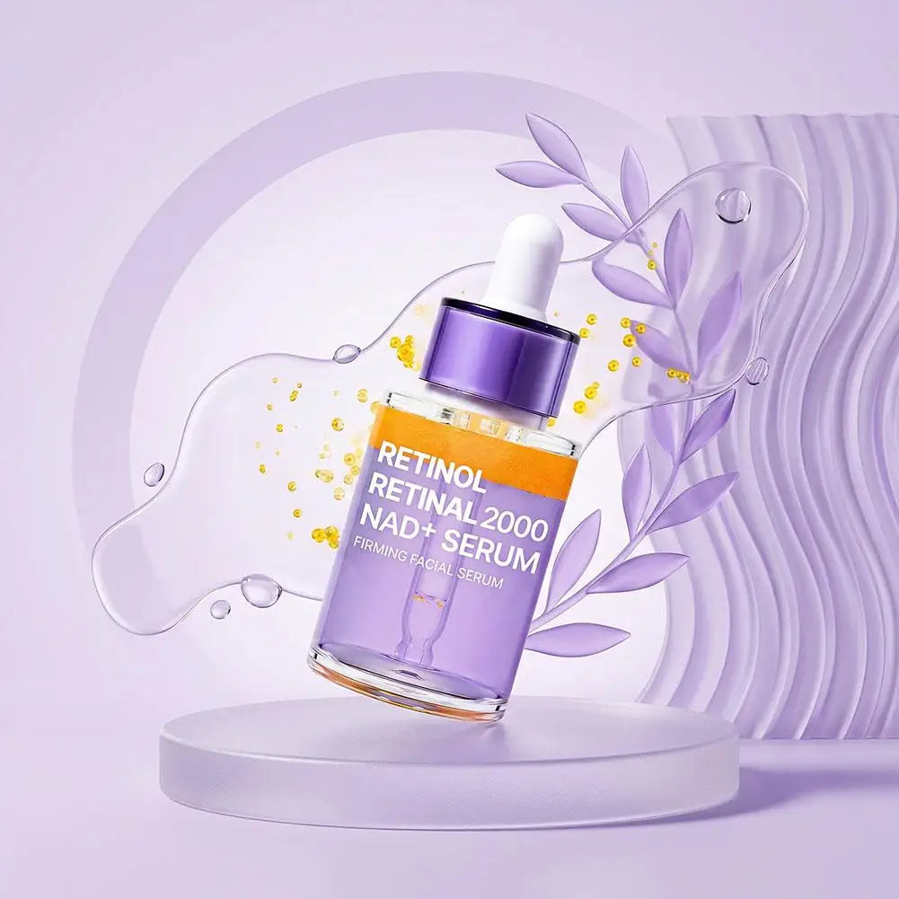 Retinol Anti Aging Facial Serum Improve Elasticity & Skin Texture Korean Fine Lines & Firmer Moisturizing Skin Care