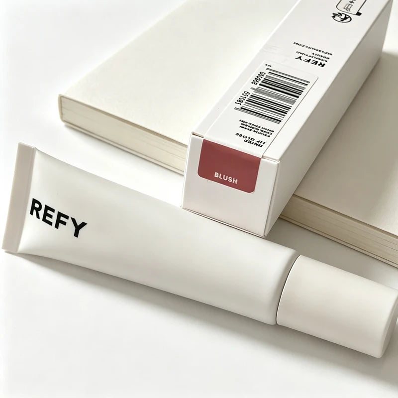 Refy Metal Tip Lip Glaze Lasting Nourishing Hydrating Lip Gloss Lipstick Makeup Cosmetics Rosewood Blush Taupe Fawn Dusk Sepia