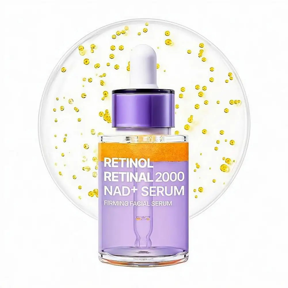 Retinol Anti Aging Facial Serum Improve Elasticity & Skin Texture Korean Fine Lines & Firmer Moisturizing Skin Care