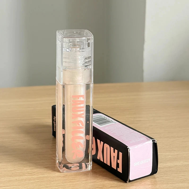 Hot Selling Lipstick Mirror Long-acting Moisturizing and Nourishing Lip Gloss Matte 4 Color Powder Blusher Cosmetics