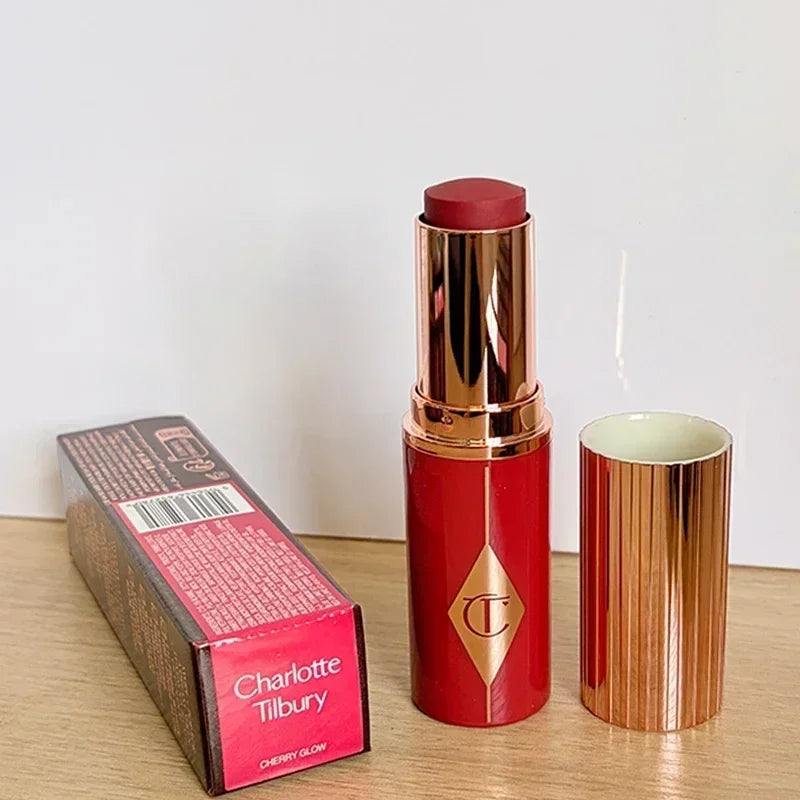 Hot Selling Luxury CT Small Gold Tube Lipstick Matte Waterproof Durable Matte Powder Beauty Natural Color Advanced Lips Cosmetic