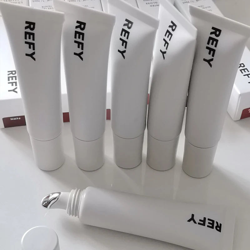 Refy Metal Tip Lip Glaze Lasting Nourishing Hydrating Lip Gloss Lipstick Makeup Cosmetics Rosewood Blush Taupe Fawn Dusk Sepia