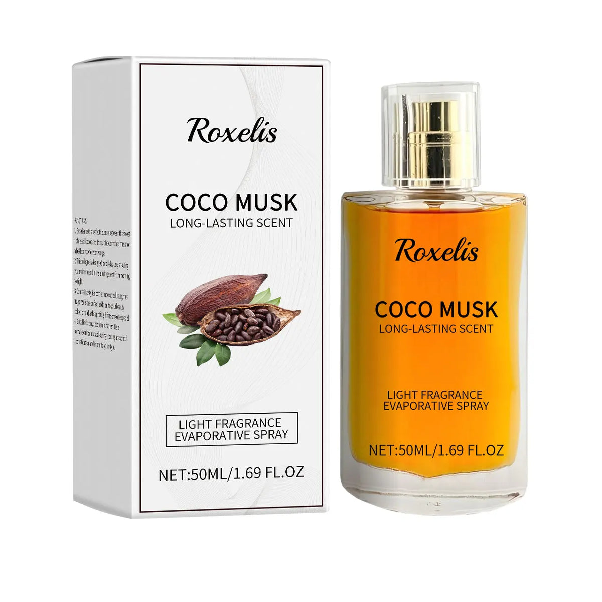Roxelis 50ml Light Fragrance Evaporation Spray Exudes Charm This Long-Lasting Neutral Fragrance Is An Ideal Holiday Gift