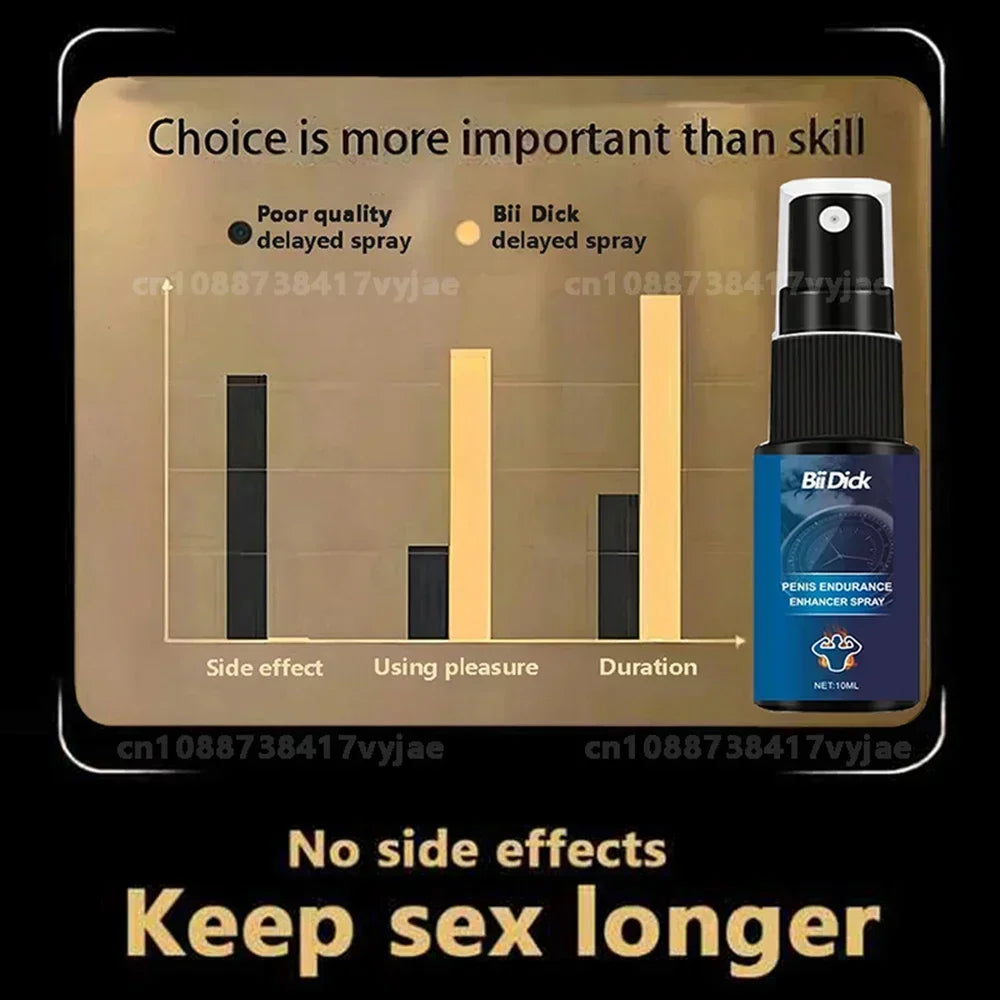 Male Delay Spray Long Lasting No Numbness for Men Women Couples Intimate Adult Bedroom Pleasure Sex Accessories Enhancer Fast