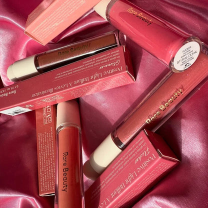 Rare Beauty Lip Gloss Waterproof Non-Stick Cup Lip Glaze Beam Smudge Proof Not Fade Matte Blusher Cream Bronze Contour Liquid