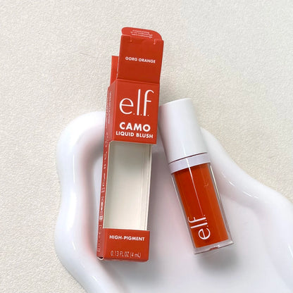 Elf Dual-Use Liquid Blush Pink Positive Plums Up Plumping Lip Gloss Makeup 8 Colors Cream Blush Lasting Easy To Color Cosmetics