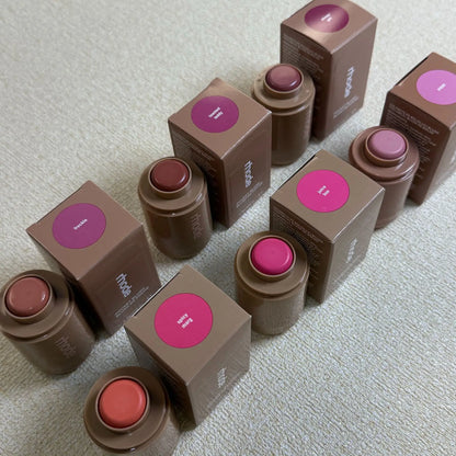 Rhodeskin Pocket Blush StickLip Cheek Hydrating Stick Natural Rouge Powder Blusher Cream Lipstick Cheek Teacup Candy Color Rhode