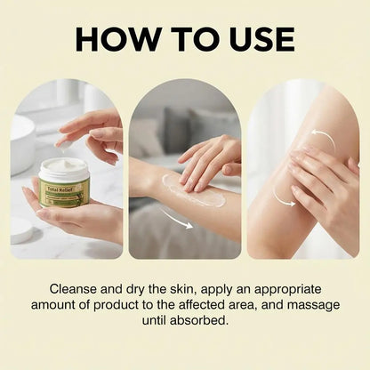 Magnesium Cream with MSM &amp; Arnica, Gentle Plant Extract Body Care Balm, Soothing Massage Cream for Daily Skin Relief