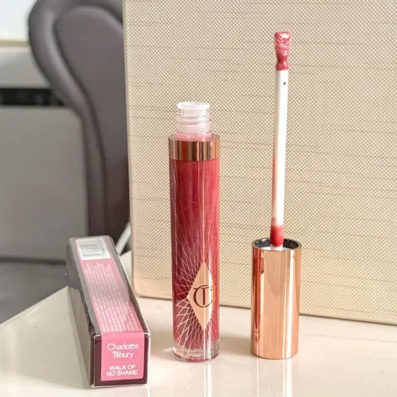 Hot Selling Luxury CT Small Gold Tube Lipstick Matte Waterproof Durable Matte Powder Beauty Natural Color Advanced Lips Cosmetic