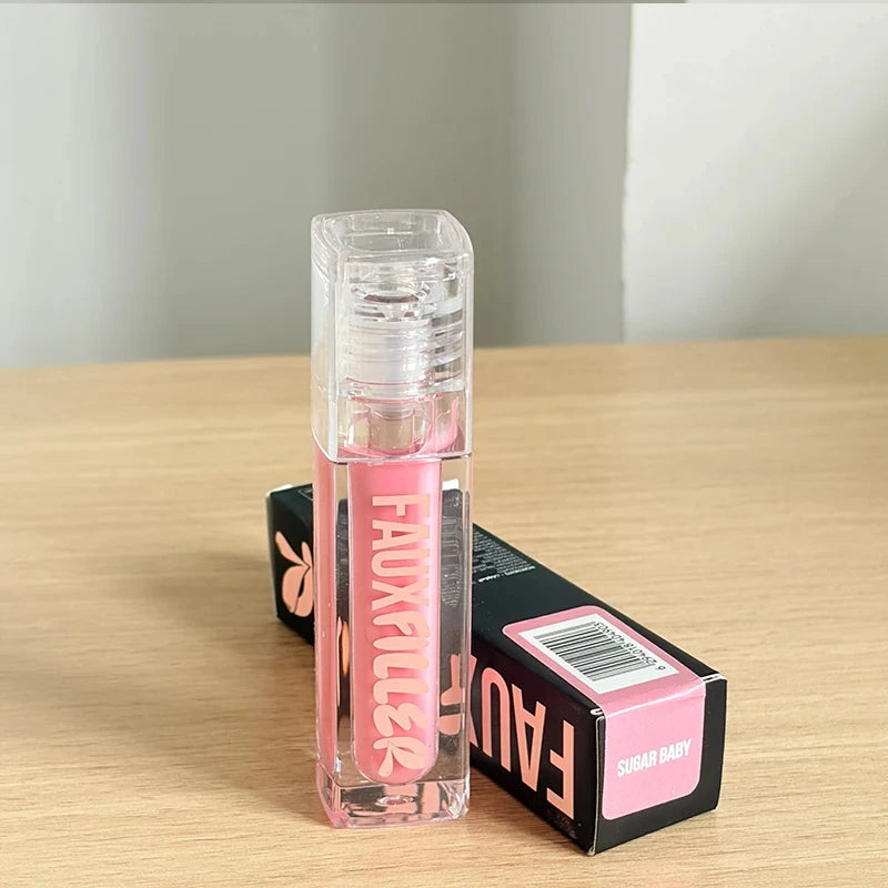 Hot Selling Lipstick Mirror Long-acting Moisturizing and Nourishing Lip Gloss Matte 4 Color Powder Blusher Cosmetics