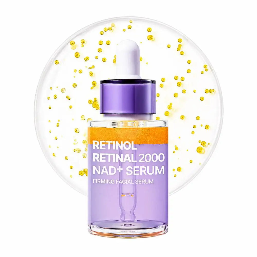 Retinol Anti Aging Facial Serum Improve Elasticity &amp; Skin Texture Korean Fine Lines &amp; Firmer Moisturizing Skin Care