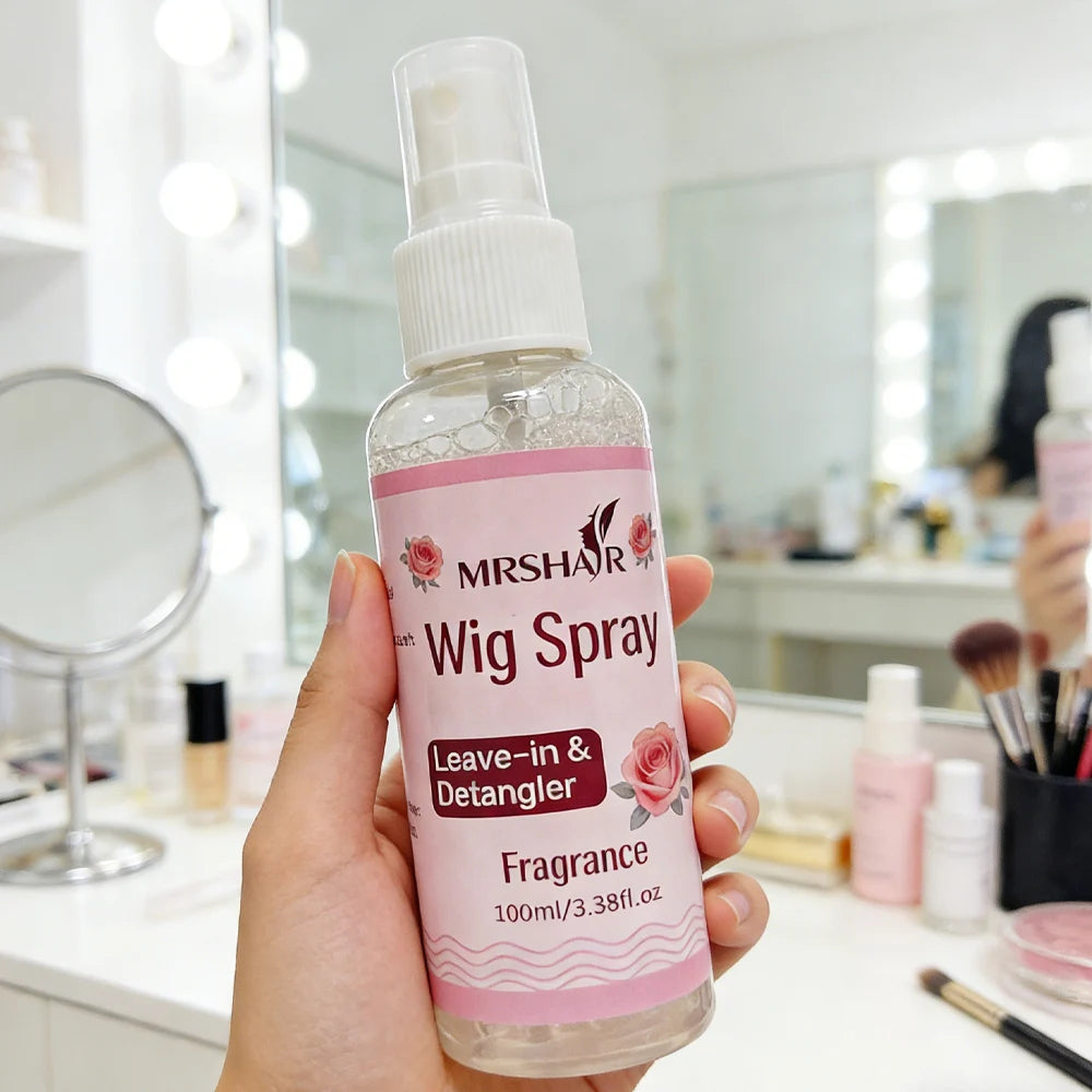Wig Spray 100ml Moisturizer Care Spray for Wig Soft Smooth Leave-in Conditioner Hair Care wig maintenance liquid