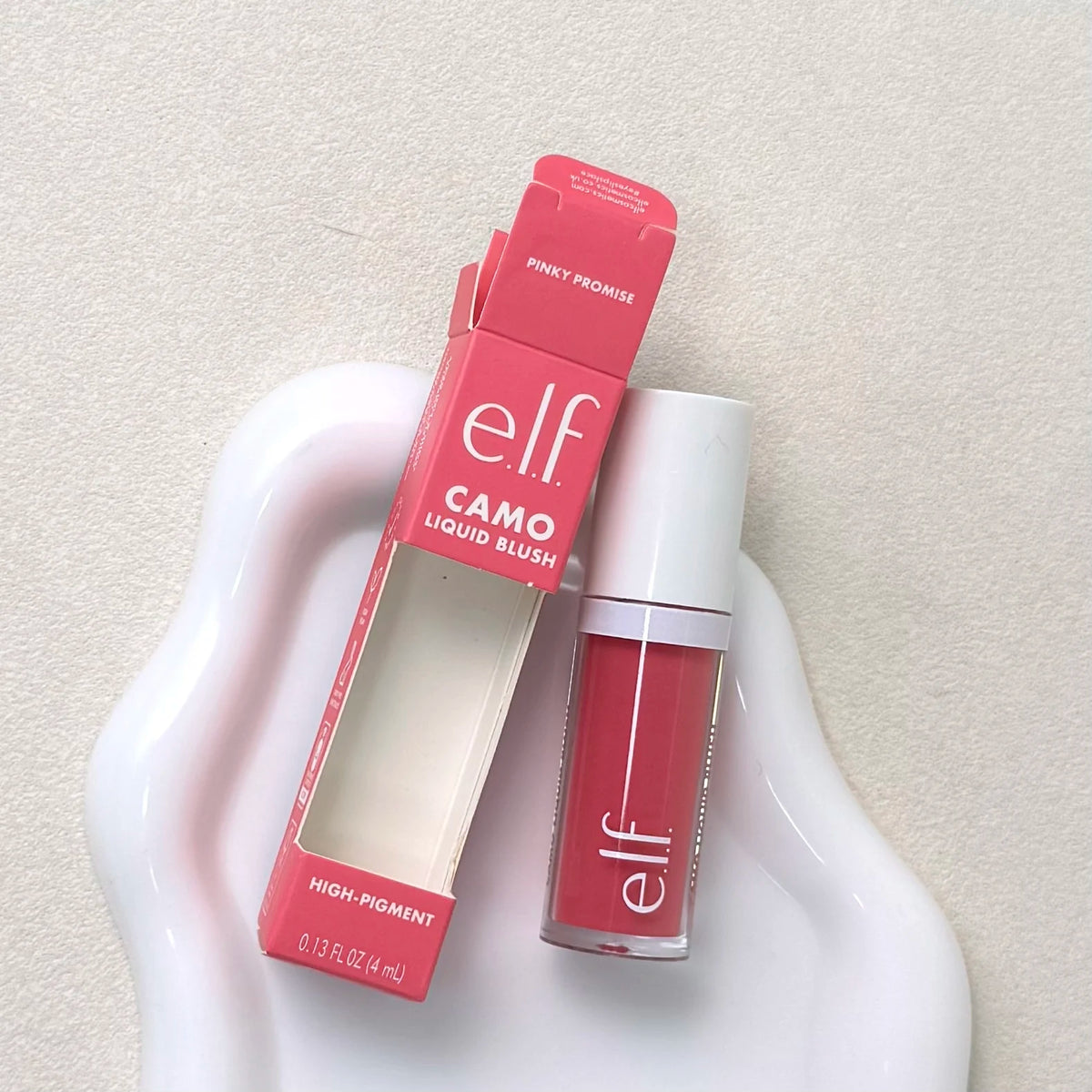Elf Dual-Use Liquid Blush Pink Positive Plums Up Plumping Lip Gloss Makeup 8 Colors Cream Blush Lasting Easy To Color Cosmetics