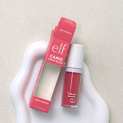 Elf Dual-Use Liquid Blush Pink Positive Plums Up Plumping Lip Gloss Makeup 8 Colors Cream Blush Lasting Easy To Color Cosmetics
