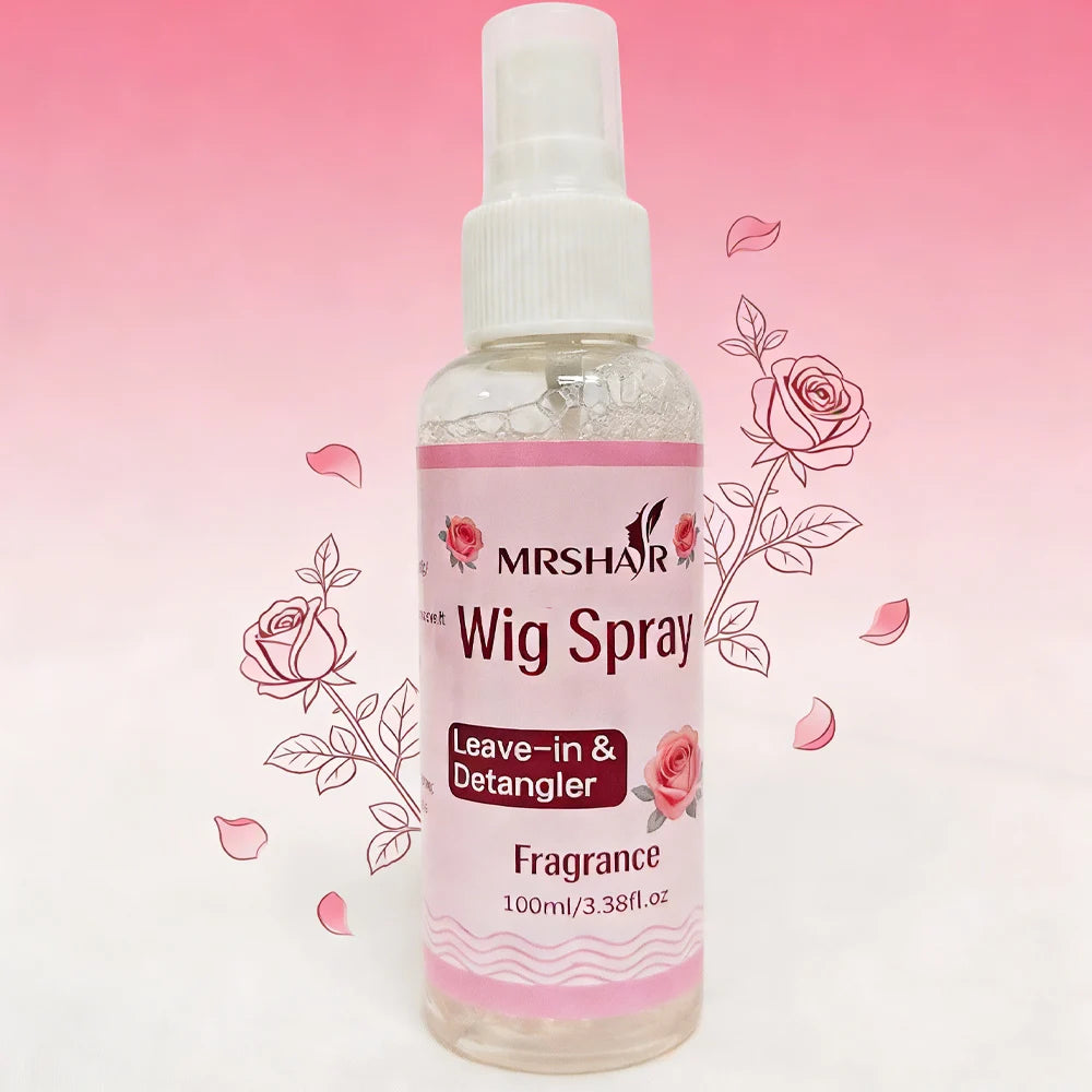 Wig Spray 100ml Moisturizer Care Spray for Wig Soft Smooth Leave-in Conditioner Hair Care wig maintenance liquid