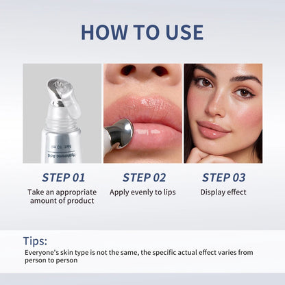 Lip Volumizer Lip Plumper Long Lasting Moisturizing Deeply Hydration Reduce Fine Lines Plumping Hyaluronic Acid Lip Serum