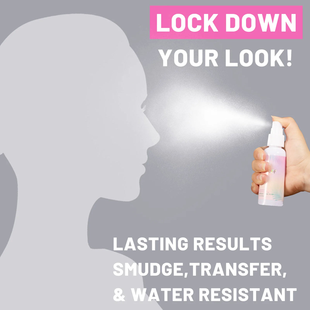 60ml Matte Setting Spray Lightweight Oil‑Control Long‑Lasting Natural Mist Finish Facial Makeup Cosmetics