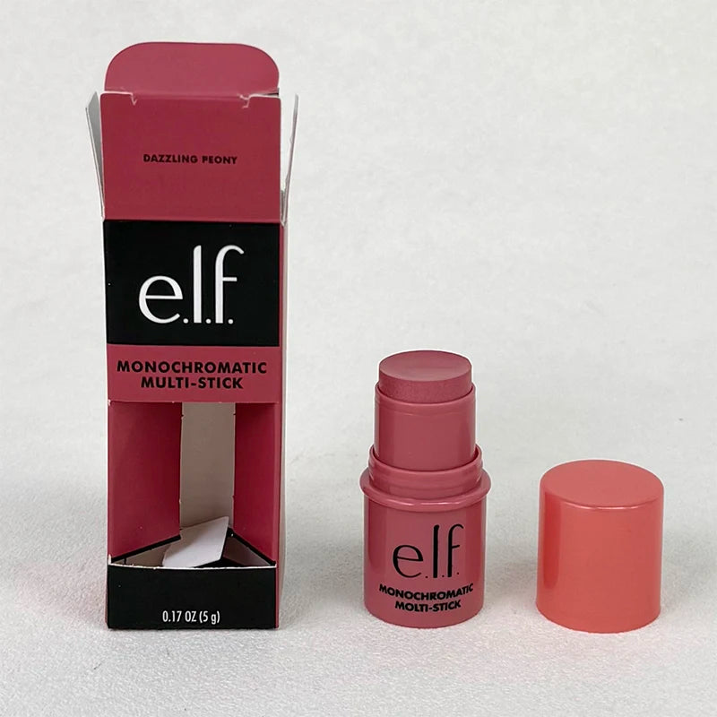 Elf Dual-Use Liquid Blush Pink Positive Plums Up Plumping Lip Gloss Makeup 8 Colors Cream Blush Lasting Easy To Color Cosmetics