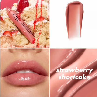Elf Dual-Use Liquid Blush Pink Positive Plums Up Plumping Lip Gloss Makeup 8 Colors Cream Blush Lasting Easy To Color Cosmetics