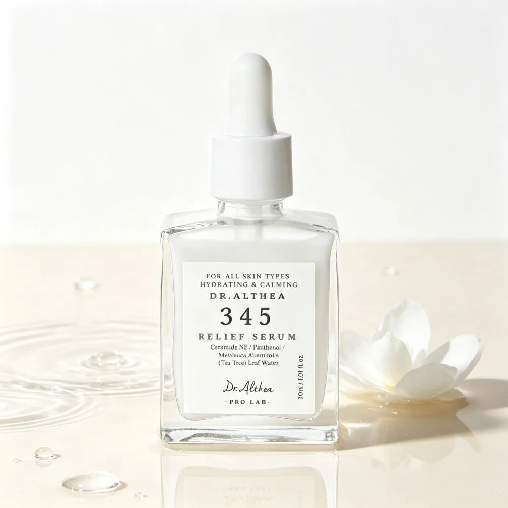 Dr.Althea 345 Complete 3-Step Skincare Routine Set Serum Cream Facial Mist Fragrance Free Calming Hydrating Facial Skin Care Kit