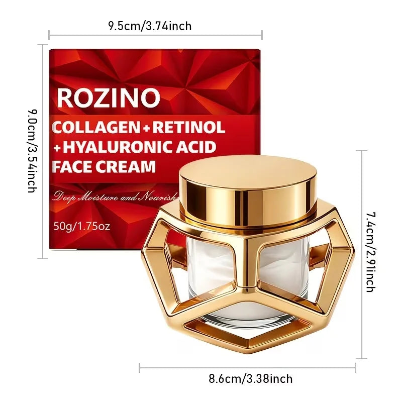 1Pcs/2Pcs/3Pcs Advanced Moisturizing and Nourishing Face Cream, for Day and Night Use, Quickly Hydrates, Bids Farewell to Dry and Flaky Skin, Smoothes Skin, Body Skin Care, Suitable for Dry and Cracked Skin, Facial Care, Skin