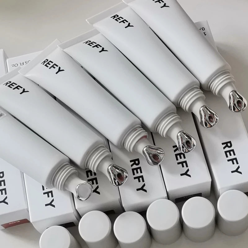 New Brand REFY 6 Colors Lip Gloss Blush Rosewood Dusk Sepia Taupe Long Lasting Nourishing Moisturizing Lip Care Makeup Cosmetics