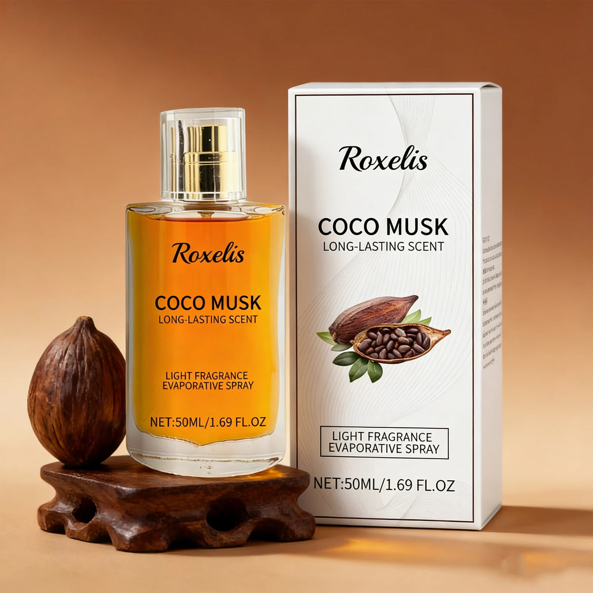 Roxelis 50ml Light Fragrance Evaporation Spray Exudes Charm This Long-Lasting Neutral Fragrance Is An Ideal Holiday Gift