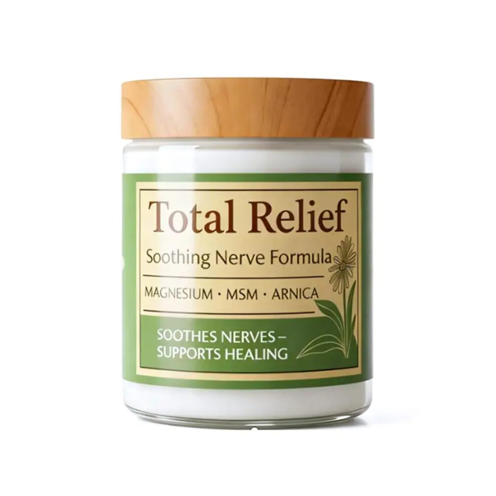 Magnesium Cream with MSM &amp; Arnica, Gentle Plant Extract Body Care Balm, Soothing Massage Cream for Daily Skin Relief