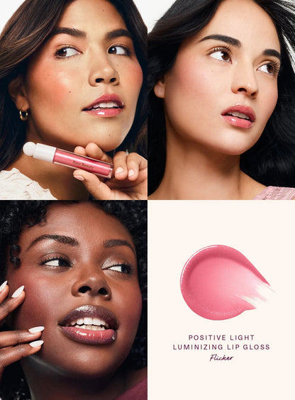 Rare Beauty Lip Gloss Waterproof Non-Stick Cup Lip Glaze Beam Smudge Proof Not Fade Matte Blusher Cream Bronze Contour Liquid