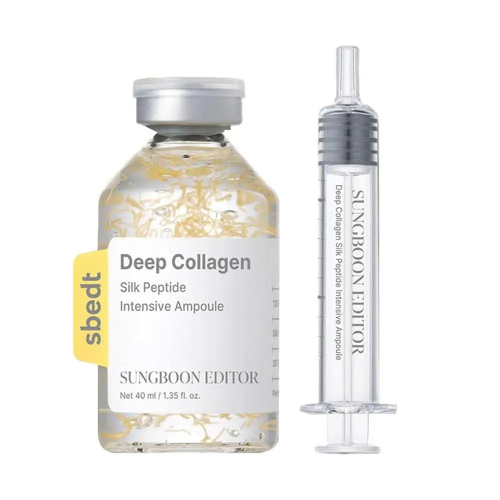 Intensive Lifting Ampoule Serum Silk Peptide Collagen Skin Tightening Firming Hydrating Elasticity Anti Aging Daily Face Care