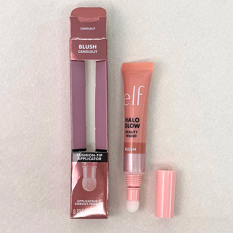 Elf Dual-Use Liquid Blush Pink Positive Plums Up Plumping Lip Gloss Makeup 8 Colors Cream Blush Lasting Easy To Color Cosmetics