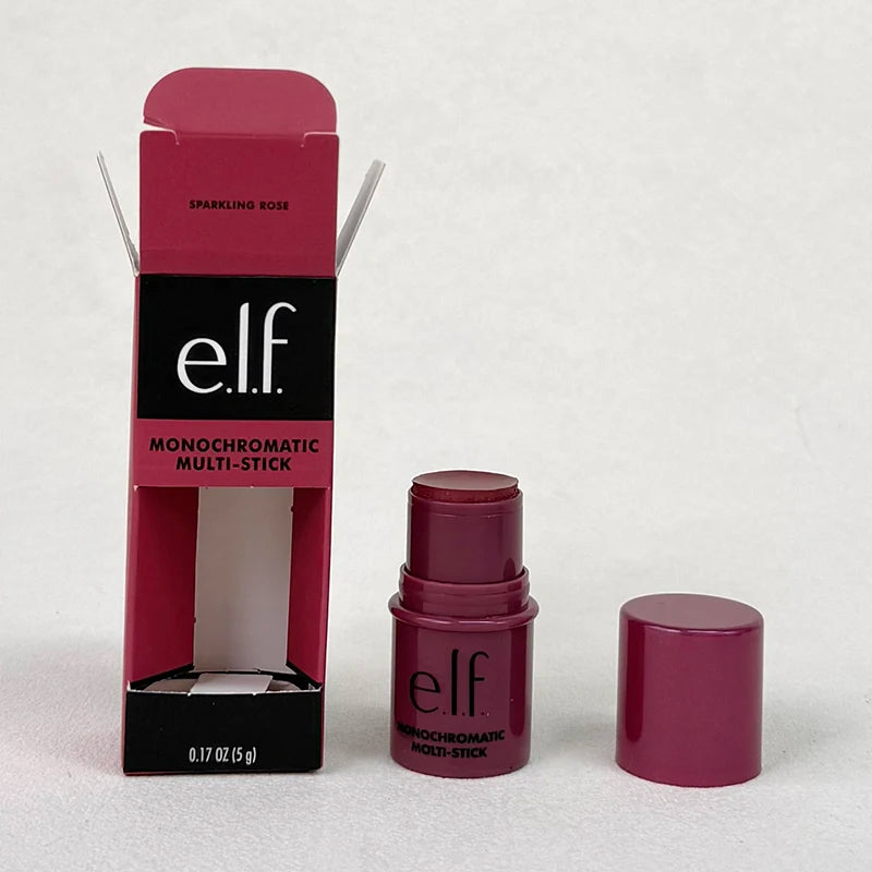 Elf Dual-Use Liquid Blush Pink Positive Plums Up Plumping Lip Gloss Makeup 8 Colors Cream Blush Lasting Easy To Color Cosmetics