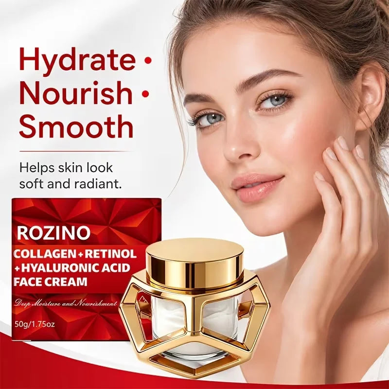1Pcs/2Pcs/3Pcs Advanced Moisturizing and Nourishing Face Cream, for Day and Night Use, Quickly Hydrates, Bids Farewell to Dry and Flaky Skin, Smoothes Skin, Body Skin Care, Suitable for Dry and Cracked Skin, Facial Care, Skin