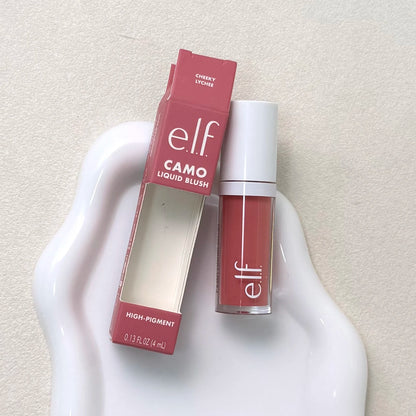 Elf Dual-Use Liquid Blush Pink Positive Plums Up Plumping Lip Gloss Makeup 8 Colors Cream Blush Lasting Easy To Color Cosmetics