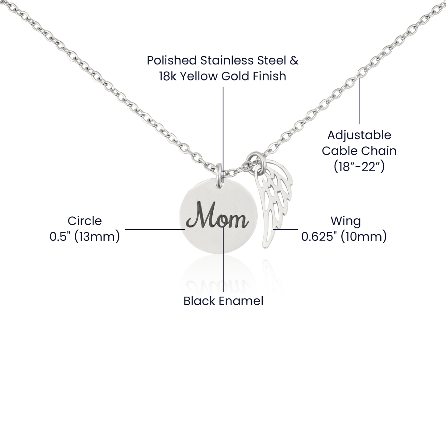 My mom is my angel.
