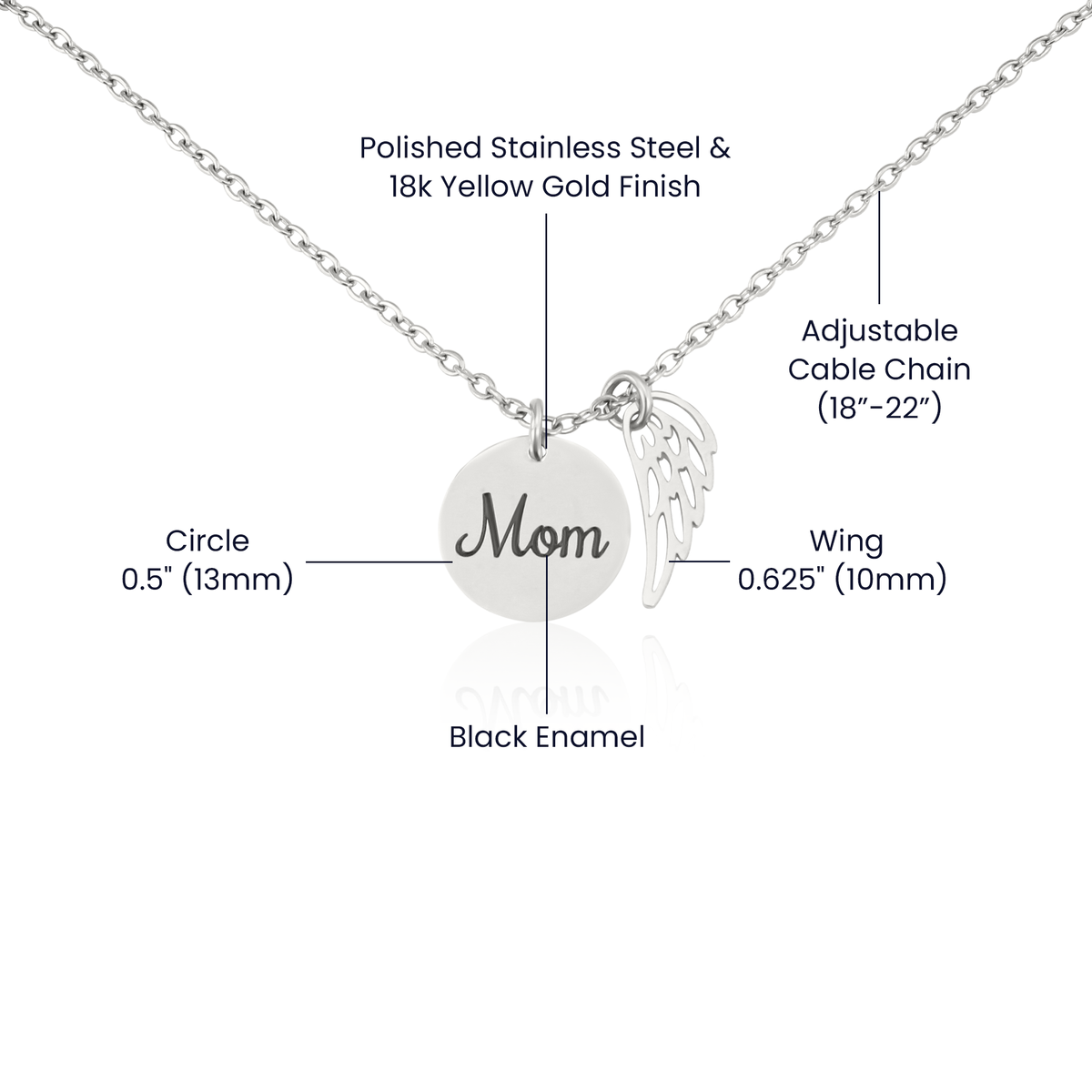 My mom is my angel.